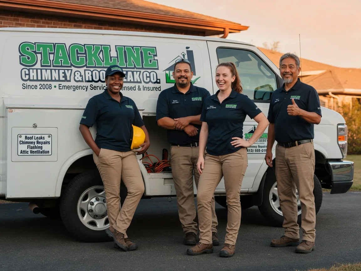 Chimney flashing repair company in Lawton, IA